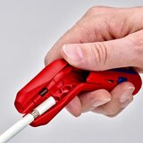 Knipex Univerzalni alat za skidanje izolacije 135 mm 16 95 01 SB ErgoStrip crveni | ePonuda.com