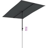  Vrtni suncobran s aluminijskim stupom 2 x 1,5 m antracit | Eponuda.ba