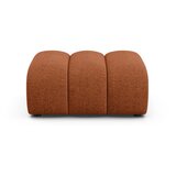 Micadoni Opečnato oranžen tabure iz šenilje Lupine – | Shoptok.si