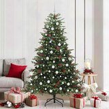  Umjetno božićno drvce Zelena 210 cm PVC i Metal i Plastika | shoptok.hr