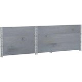 vidaXL okviri za palete 3 kom sivi 120 x 80 cm od masivne borovine | shoptok.hr
