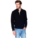 Le Cachemire Français Puloverji CF-91_NOIR Črna | Shoptok.si