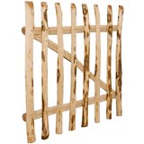  Jednostruka vrata za ogradu od drva lješnjaka 100 x 90 cm | shoptok.hr