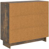  Kreveta Dimljeni hrast 89 x 34,5 x 80 cm Konstruirano drvo | shoptok.hr