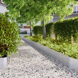vidaXL Travnate obrobe 10 kosov 25x103 cm Pocinkano jeklo | Shoptok.si