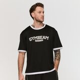 GymBeam oversized varsity t-shirt black m | Eponuda.com