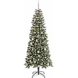  Umjetno božićno drvce Zelena 180 cm PVC, plastika i čelik | shoptok.hr