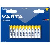 Varta Baterijski vložek Energy AAA 10/1 alkalni Cene