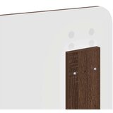  Konstrukcija postelje z vzglavjem Rjav hrast 120 x 200 cm, (5000102760) | Shoptok.si