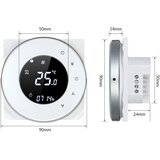 DECDEAL pametni sobni wifi termostat za plinski kotel z lcd zaslonom na dotik odprta embalaža | Shoptok.si