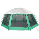  Šator za bazen s uklonjivim letvicama i mrežastim stjenkama Zelena 612 x 612 cm | Shoptok.si