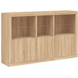  Komoda s LED svjetlima boja hrasta sonome 162 x 37 x 100 cm | shoptok.hr