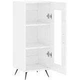  Komoda sjajna bijela 34,5 x 34 x 90 cm od konstruiranog drva | shoptok.hr