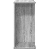 vidaXL Nočna mizica siva sonoma 46,5x29x61 cm inženirski les | Shoptok.si