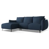 Makamii Modra kotna sedežna garnitura (levi kot) Malie – | Shoptok.si