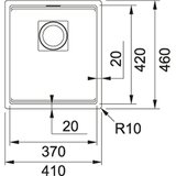 Franke sudopera Kubus 2 KNG 110-37 125.0512.450 | Eponuda.com