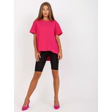 BASIC Feel Good T-shirt-RV-TS-8047.57P-fuchsia | Shoptok.si
