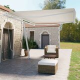  Samostojeća tenda na ručno uvlačenje 450 x 350 cm krem Cijene