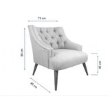 Atelier Del Sofa fotelja lamont night blue