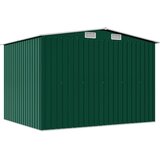  Vrtna kućica za pohranu zelena metalna 257 x 205 x 178 cm | shoptok.hr