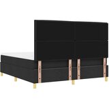  s opruga kutije s uzglavljem Crna 200 x 180 cm tkanina | shoptok.hr