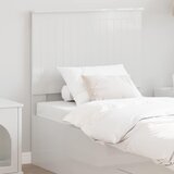  Uzglavlje s uzglavljem Sjajno bijelo 80 cm Konstruirano drvo | shoptok.hr