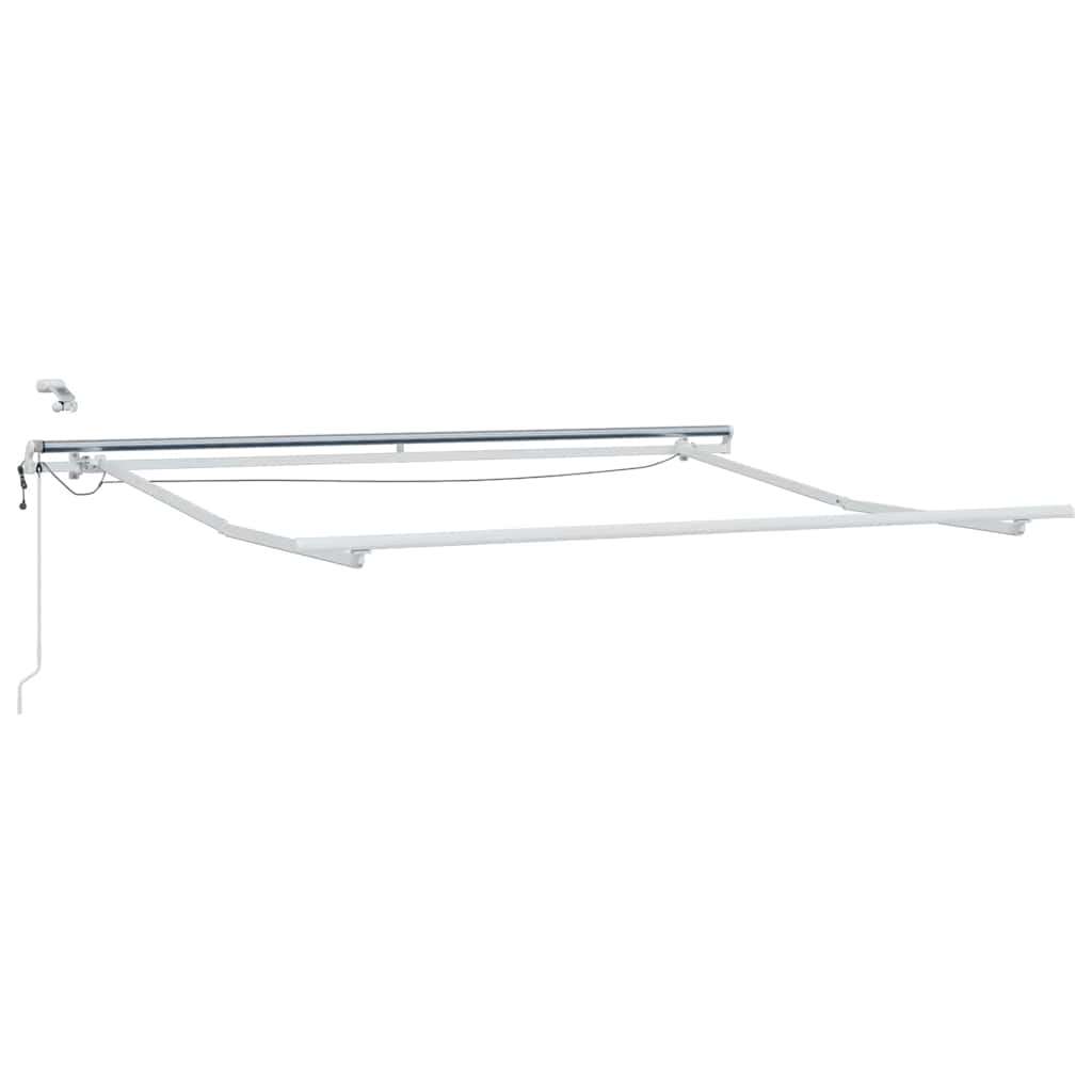  Skrovita tenda Šareni 350 x 250 cm Poliester i metal | shoptok.hr
