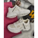 Resti Beige women's sneaker sports shoes Evilpo- Footwear | Shoptok.si
