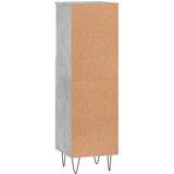  Kupaonski ormarić boja betona 30x30x100 cm konstruirano drvo | shoptok.hr