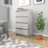 vidaXL Komoda betonsko siva 60x35x98,5 cm iverna plošča Cene