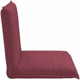 Podesivi podni naslonjač Vinska crvena Tkanina | shoptok.hr