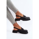 S. BARSKI Women's Flat Heel Sandals with Decoration Black D&A | Shoptok.si