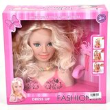 Magic Toys Glava od lutke za friziranje sa gumicom za kosu | shoptok.hr
