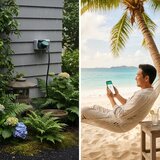UCOMEN 2x zunanja pametna vtičnica WiFi 16 A | Shoptok.si