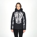 Wintro Ženska jakna Elodie jacket, Crno-bela Cene