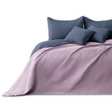 AmeliaHome Prekrivač Softa 170x270 cm, grafitna / lila | shoptok.hr