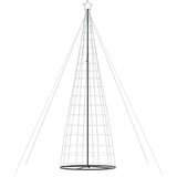 vidaXL LED božićno drvce 1534 LED hladno bijele 503 cm | shoptok.hr