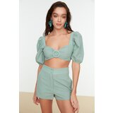 Trendyol Mint Buckled Cotton Bottom-Top Team | ePonuda.com