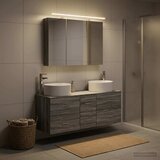  Set namještaja za kupaonicu 4 kom. Siva Sonoma | shoptok.hr
