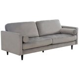 P & B 3-sedežna Zofa Janina Sivi Velvet 211x88 Cm | Shoptok.si
