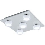 Eglo Romendo 1 zidna/stropna/5, led, 5x7,2w, 5x570lm, krom/bijela | shoptok.hr
