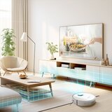Tesla robostar - pametni robotski usisivač 2u1 2550 mah wi-fi bela | Eponuda.com