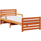  s produžetnim madracem s uzglavljem Smeđa 80 x 200 cm | shoptok.hr