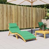  Jastuk za ležaljku zeleni 186 x 58 x 3 cm od tkanine Oxford | shoptok.hr