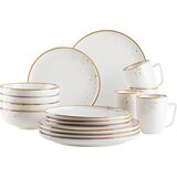 Mäser Pintar 16-delni kombinirani servis, bel/rjav - 1 set | Shoptok.si
