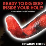 Creature Cocks King Cobra Silicone Dildo Red | Shoptok.si