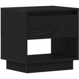 vidaXL Nočna omarica Črna hrast 45x34x48 cm Inženirski les, (22008129) | Shoptok.si