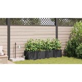  Vrtna saksija 4 pcs Crna 160 x 40 x 37,5 cm Plastika | shoptok.hr