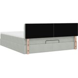  Otomanski krevet s madracem&LED 180x200cm baršunasti | shoptok.hr