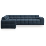 Micadoni Tamno plava kutna garnitura (s lijevim kutom/u obliku slova L) Kendal – | shoptok.hr